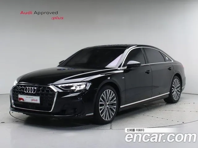 Audi A8 (D5) 2023 Черный из Кореи