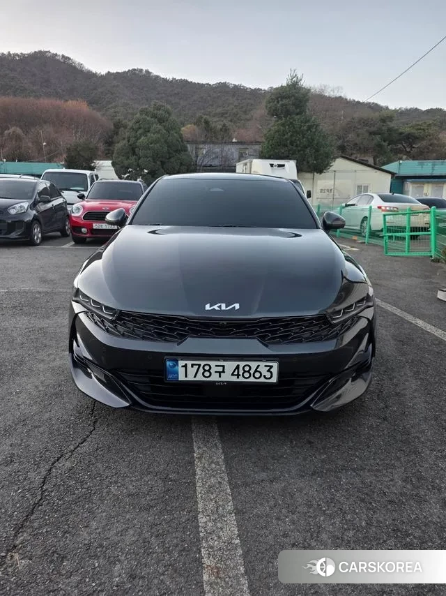 Kia K5 3rd generation 2021 Серый из Кореи