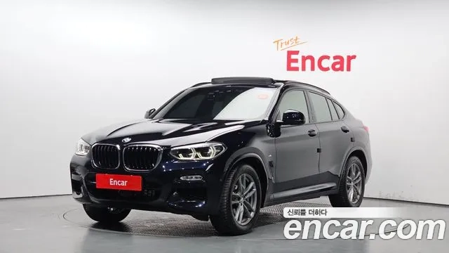 BMW X4 (G02) 2019 Черный из Кореи