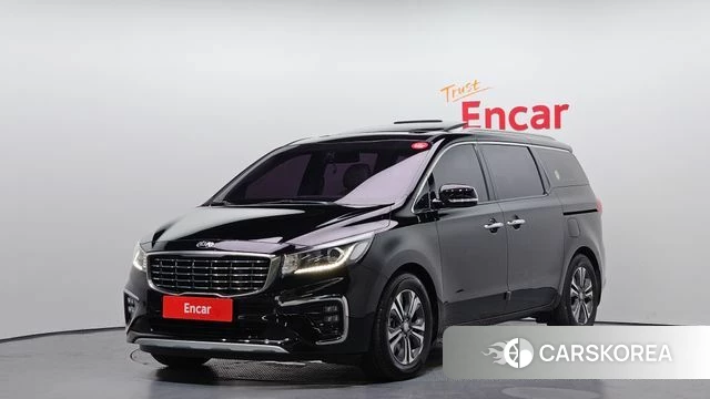 Kia The New Carnival 2019 Черный из Кореи