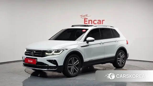 Volkswagen Tiguan second Generation 2023 Белый из Кореи