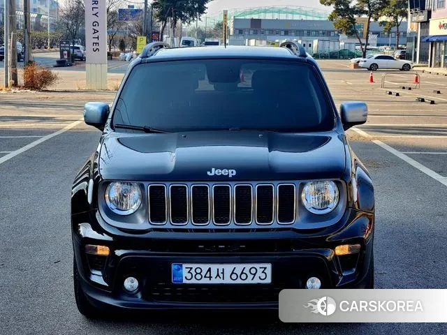 Jeep Renegade 2022 Черный из Кореи