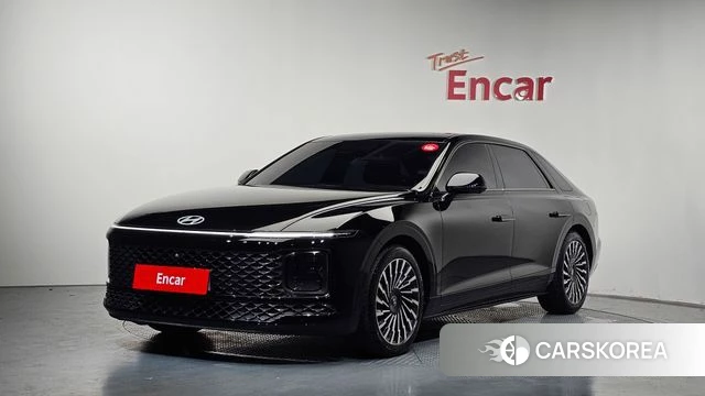 Hyundai Grandeur Hybrid (GN7) 2024 Черный из Кореи