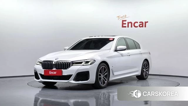 BMW 5 Series (G30) 2021 Белый из Кореи