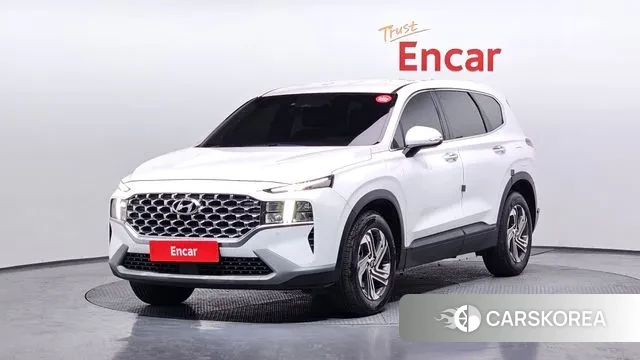Hyundai The New Santa Fe 2021 Белый из Кореи