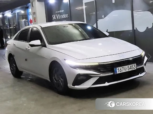 Hyundai The New Avante (CN7) 2024 Белый из Кореи
