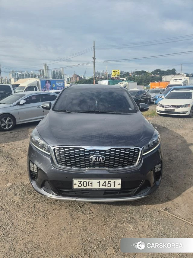 Kia The New Sorento 2018 Серый из Кореи
