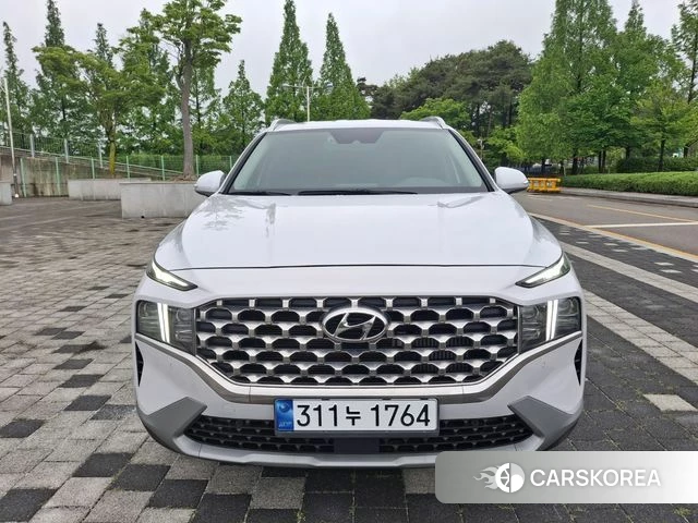 Hyundai The New Santa Fe 2022 Белый из Кореи