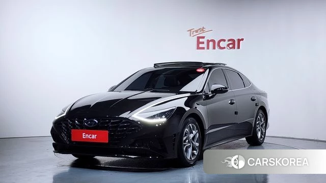 Hyundai Sonata (DN8) 2021 Черный из Кореи