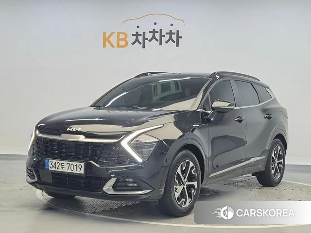Kia Sportage 5th Generation Hybrid 2022 Черный из Кореи