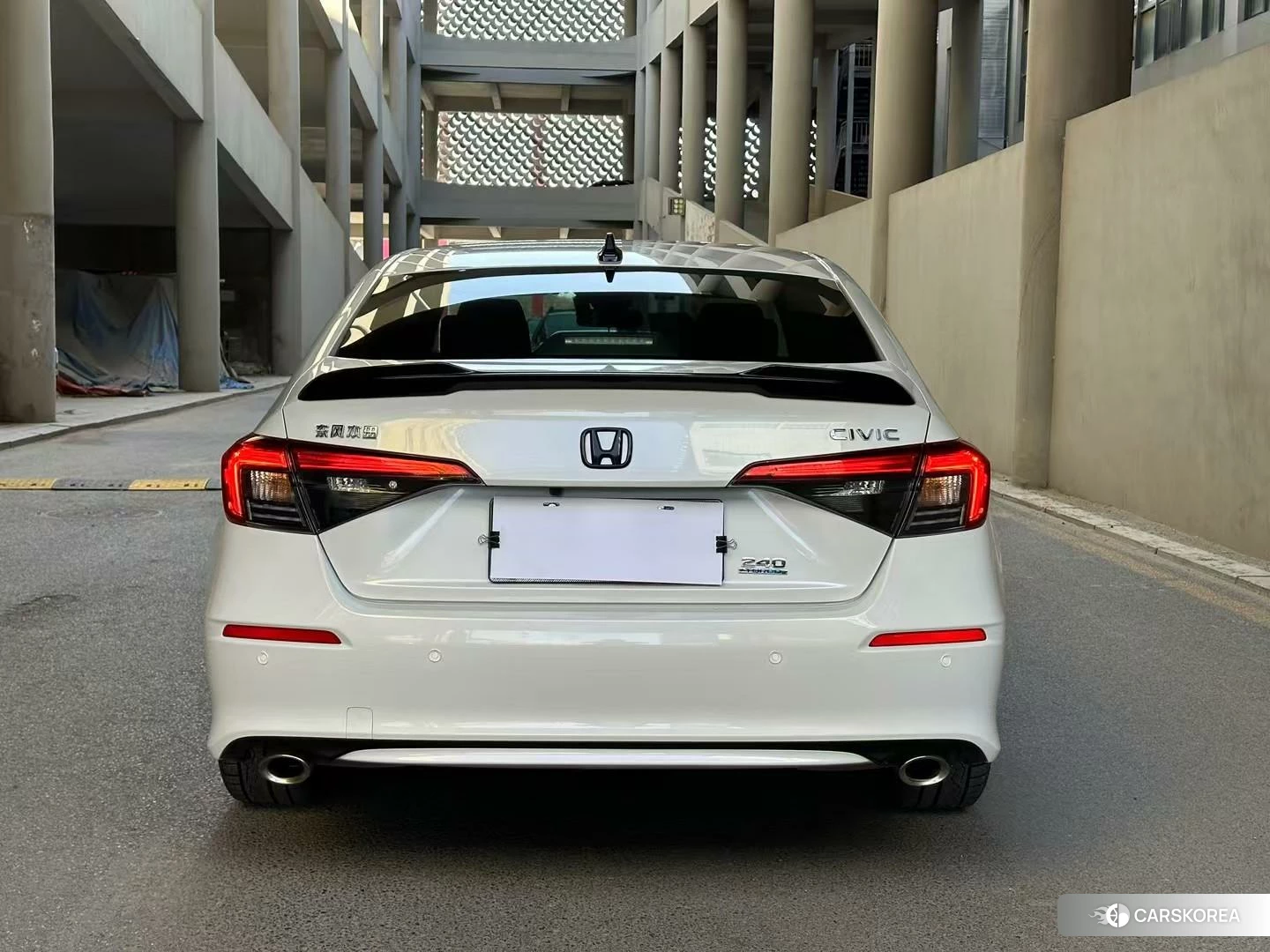 Honda Civic 2022 Белый из Китая