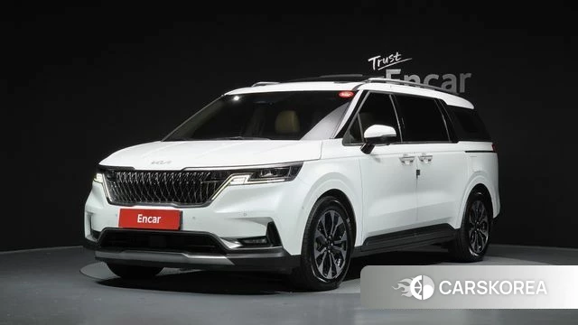 Kia Carnival 4th generation 2022 Белый из Кореи