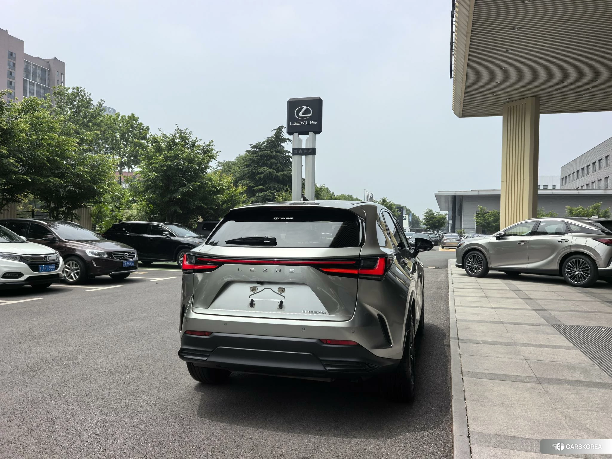 Lexus NX 2023 Серебристо-серый из Китая