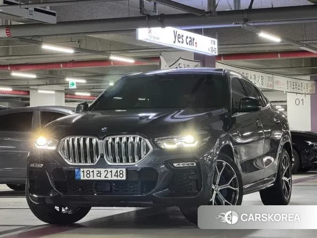 BMW X6 (G06) 2020 Серый из Кореи