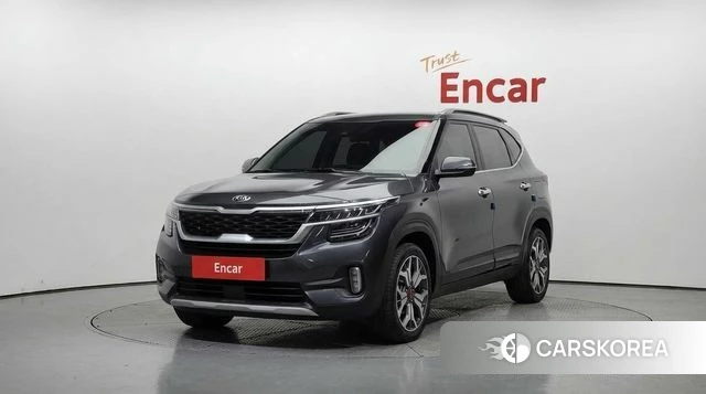 Kia Seltos 2020 Серый из Кореи