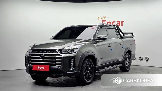 Ssangyong The New Rexton Sports Cannes 2021 Зеленый из Кореи