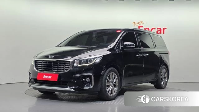 Kia The New Carnival 2019 Черный из Кореи