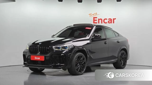 BMW X6M (G06) 2021 Черный из Кореи