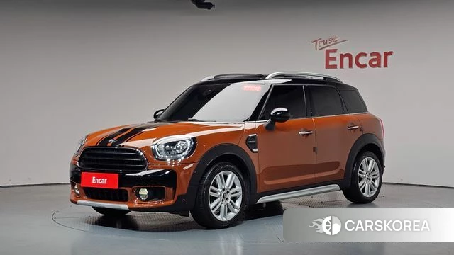 Mini Cooper Countryman 2018 Оранжевый из Кореи