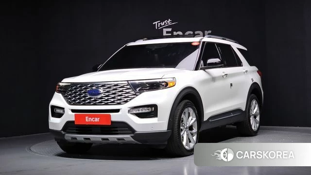Ford Explorer 6th Generation 2022 Белый из Кореи