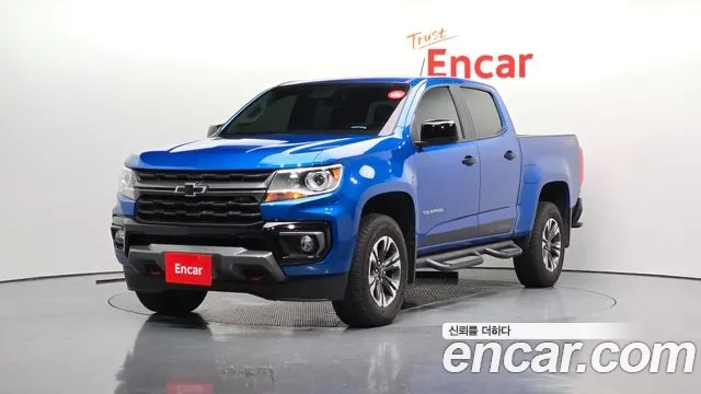 Chevrolet (GM Daewoo) Real New Colorado 2022 Синий из Кореи