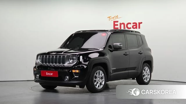 Jeep Renegade 2019 Черный из Кореи