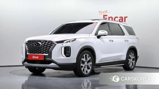 Hyundai Palisade 2019 Белый из Кореи