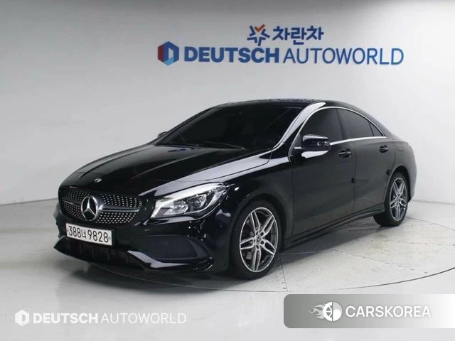 Mercedes-Benz CLA-Class C117 2018 Черный из Кореи