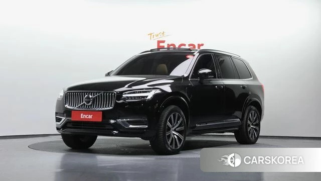 Volvo XC90 second Generation 2021 Черный из Кореи