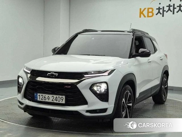 Chevrolet (GM Daewoo) Trailblazer 2021 Белый из Кореи