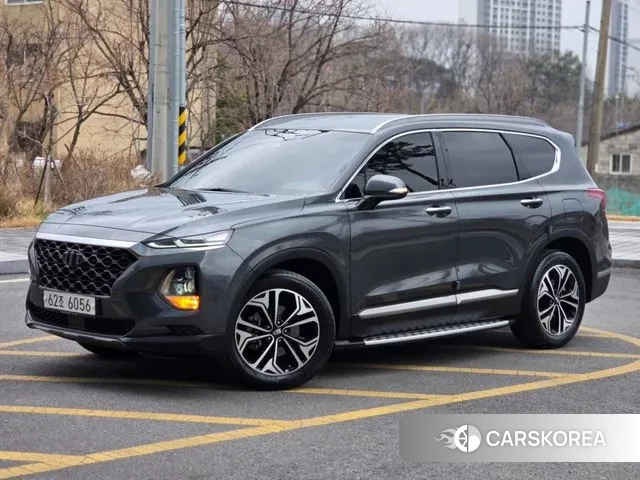Hyundai Santa Fe TM 2018 Серый из Кореи