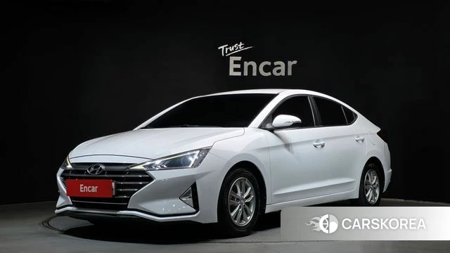 Hyundai The New Avante AD 2019 Белый из Кореи