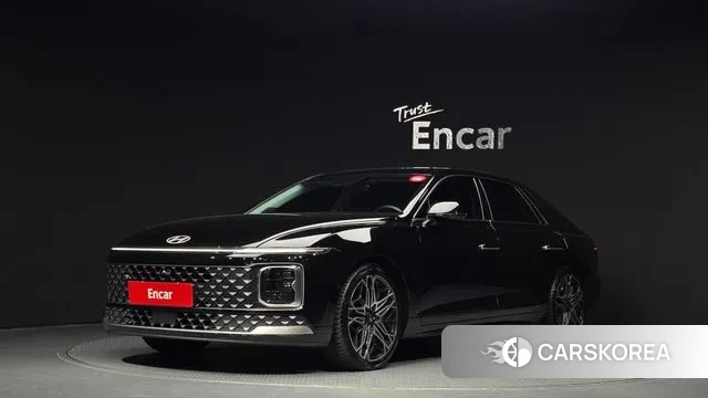 Hyundai Grandeur Hybrid (GN7) 2023 Черный из Кореи