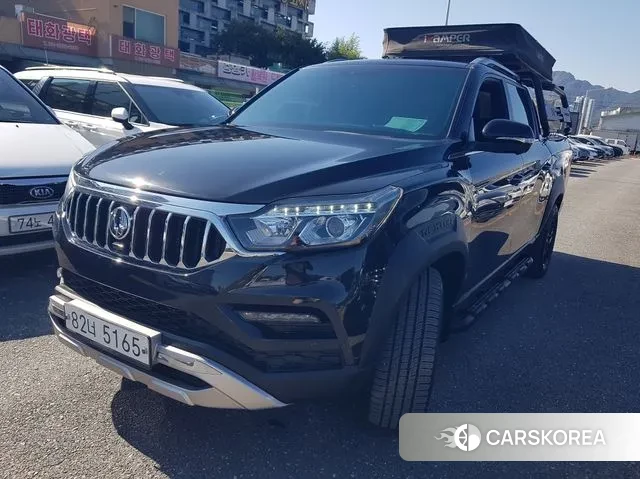 Ssangyong Rexton Sports Cannes 2020 Черный двухцветный из Кореи