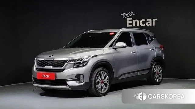 Kia Seltos 2019 Серый из Кореи