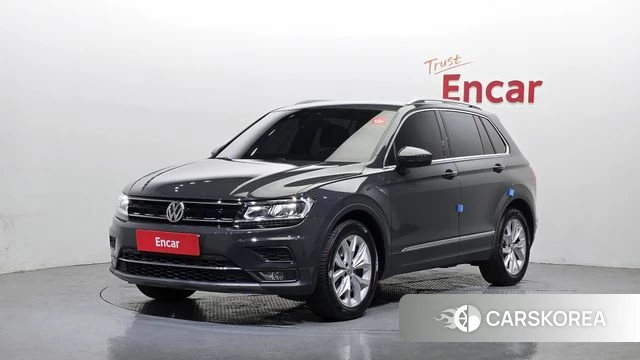 Volkswagen Tiguan second Generation 2020 Серый из Кореи