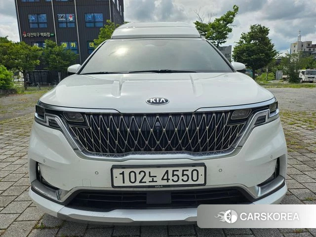 Kia Carnival 4th generation 2021 Белый из Кореи