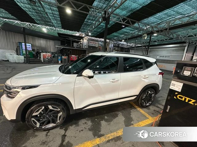 Kia The New Seltos 2025 Белый из Кореи