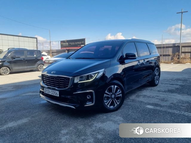 Kia The New Carnival 2019 Черный из Кореи