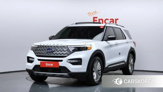 Ford Explorer 6th Generation 2020 Белый из Кореи