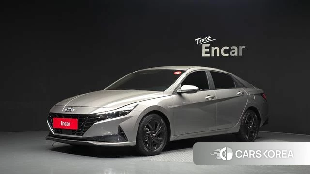 Hyundai Avante (CN7) 2020 Серебристо-серый из Кореи