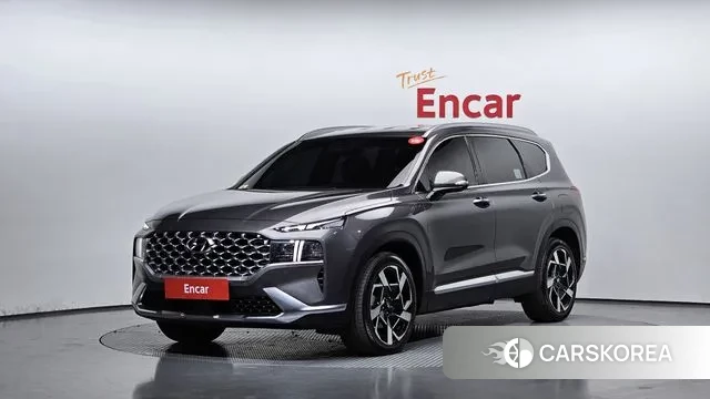 Hyundai The New Santa Fe 2021 Серый из Кореи