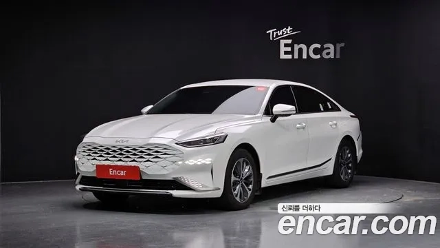 Kia K8 Hybrid 2023 Белый из Кореи