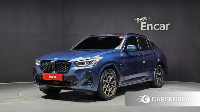 BMW X4 (G02) 2023 Синий из Кореи