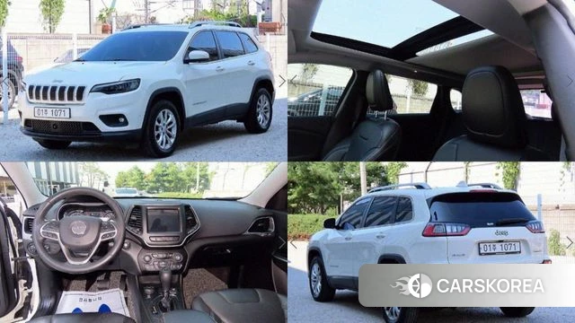 Jeep Cherokee (KL) 2018 Белый из Кореи