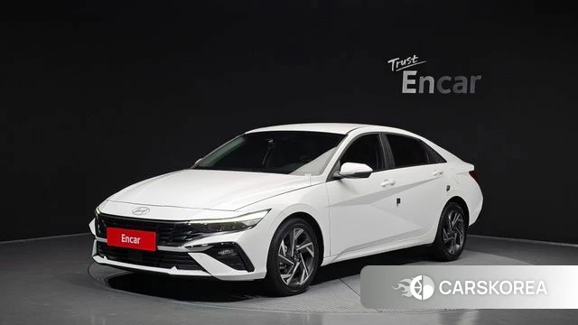 Hyundai The New Avante (CN7) 2024 Белый из Кореи