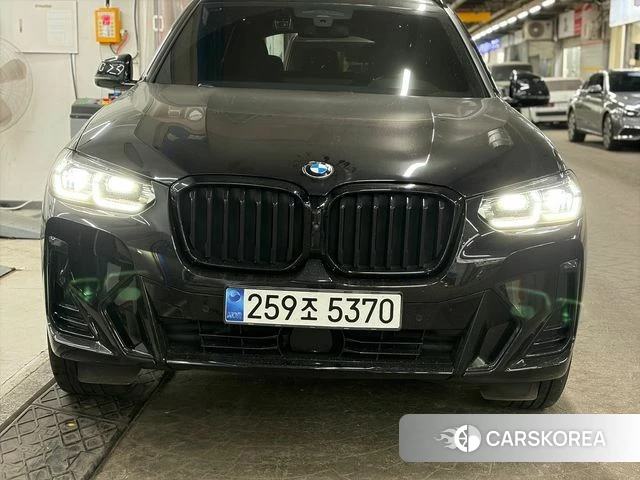 BMW X3 (G01) 2024 Черный из Кореи