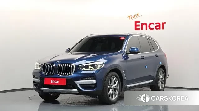 BMW X3 (G01) 2019 Синий из Кореи