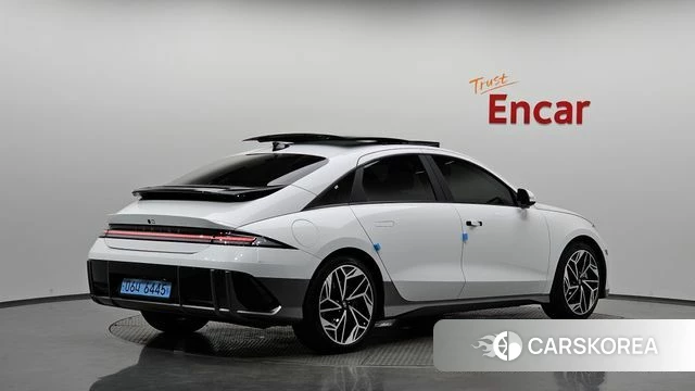 Hyundai Ionic 6 2022 Белый из Кореи