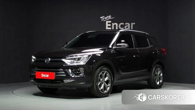 Ssangyong Beautiful Korando 2019 Черный из Кореи